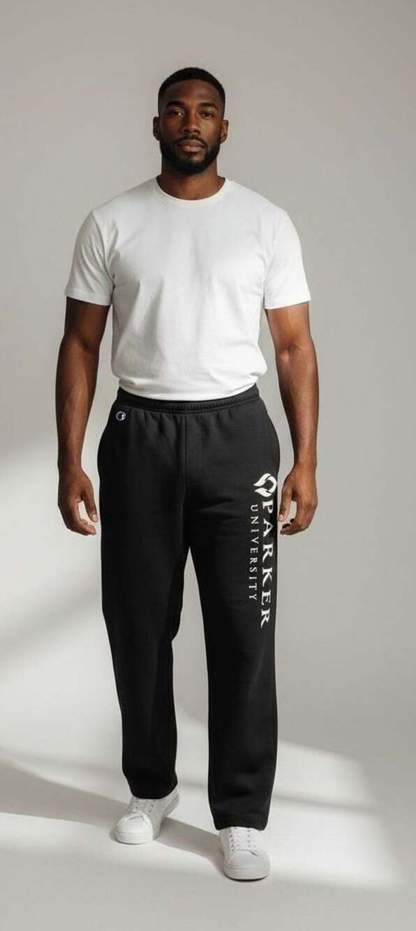 Champion Eco Fleece Parker University Sweatpants Black XL